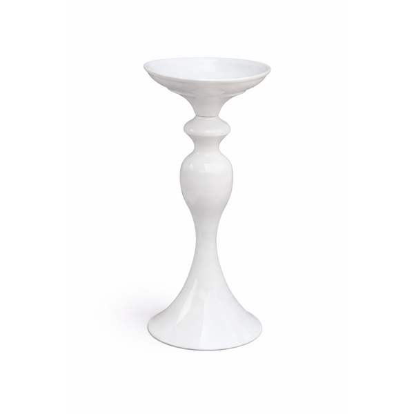 6 x White Decorative Candle Holder - Height 31cm