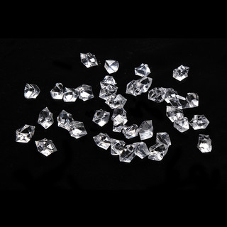 1000 x Clear Ice Cube Rock Acrylic Crystal Diamond Vase Fillers Wedding 