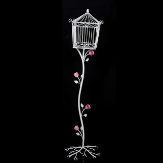 2 x 135CM Wedding Bird Cage Stand Card Keeper Wishing Well Decoration 