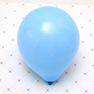 100 x Pastel Blue Latex Standard 25cm 10inch Helium Balloons 