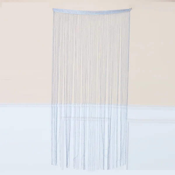 200x100cm Silver Glitter String Door Curtain 