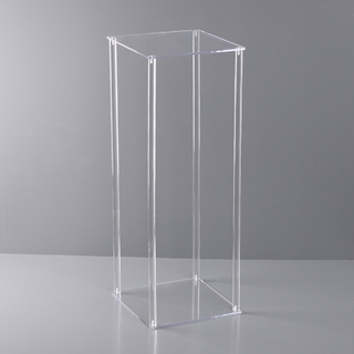 80cm Clear Acrylic Frame Display Flower Stand  