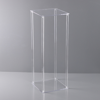 80cm Clear Acrylic Frame Display Flower Stand  
