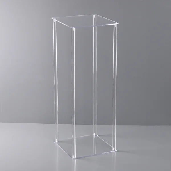 80cm Clear Acrylic Frame Display Flower Stand  