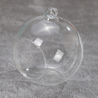 20 x Clear Glass Hanging Ball 12cm Candle Holder Bulk Lot Wedding Event Function