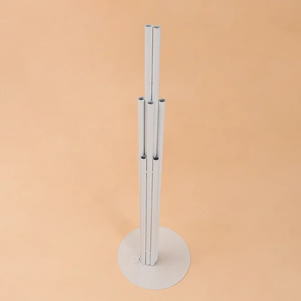 4 x White Aisle Flower Stand Cherry Blossom 1m Tall 