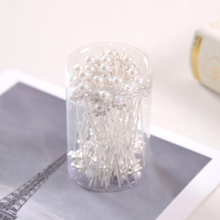 48 x Wedding Bridal Crystal Pearl Flower Hair Pins Clips Hair Accessories Wholesale Bulk