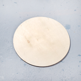 100 x DIY Wood Pieces Slice Round Unfinished Crafts Art Decor Coaster 10cm