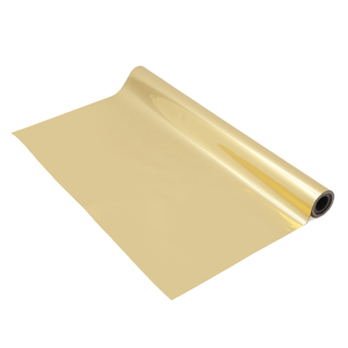 1x10m Gold Mirrored Reflection Aisle Runner 
