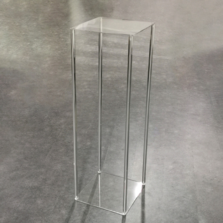 100cm Clear Acrylic Frame Display Flower Stand  