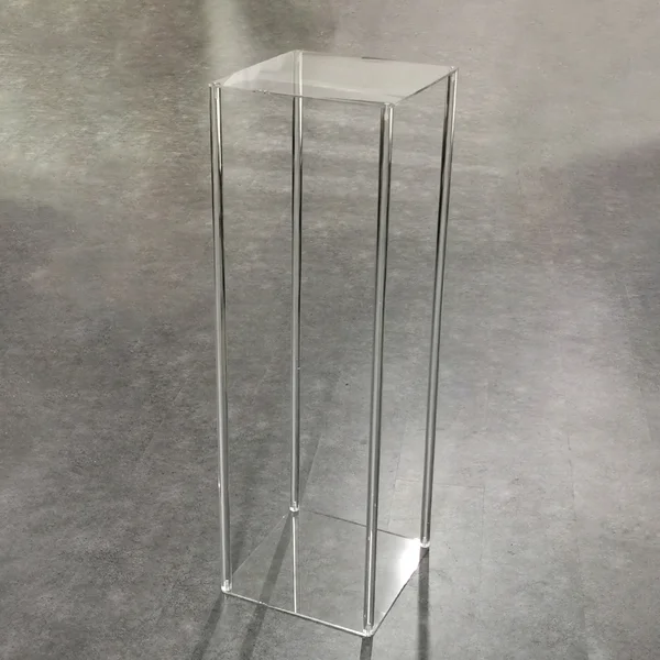 100cm Clear Acrylic Frame Display Flower Stand  