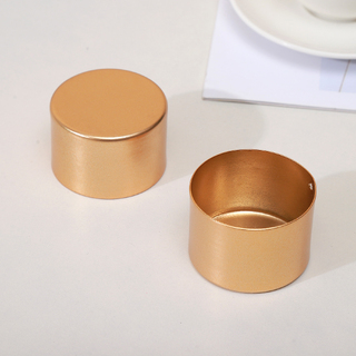 24 x Gold Metal Tealight Candle Holder Cups