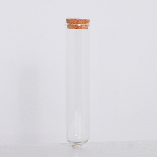 16 x Glass Test Tubes With Cork Stopper 95ml