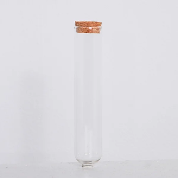 16 x Glass Test Tubes With Cork Stopper 95ml