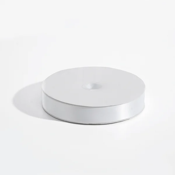 1” White Satin Ribbon 25mm x 100Yard 