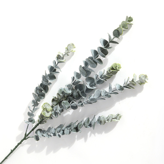 4 x Artificial Eucalyptus Silver Dollar Stem 80cm