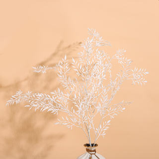 Artificial Ruscus Spray White 120cm