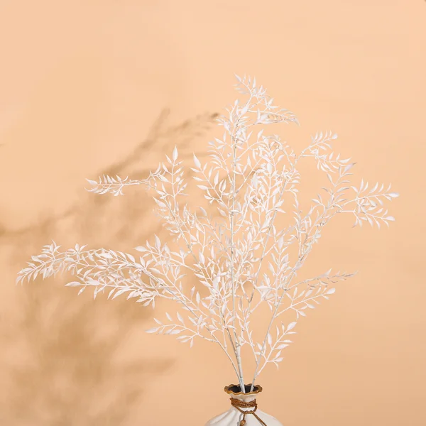 Artificial Ruscus Spray White 120cm