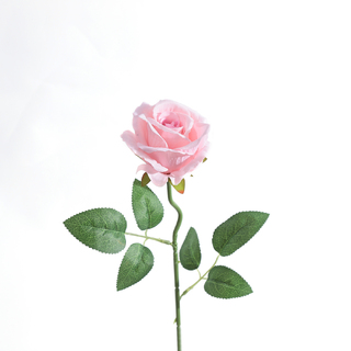 10 x Artificial Rose Bloom Pink 50cm