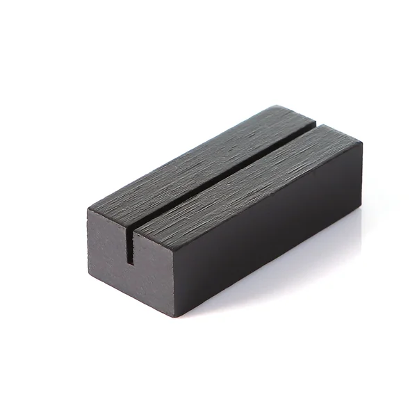 20 x Wooden Card Photo Table Number Holder Black 7cm