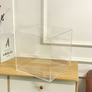 Clear Acrylic Display Box 24cm x 24cm x 24cm