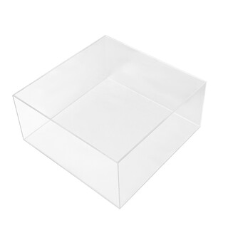 Acrylic Square Christening Gift Box 38cm x 38cm x 18cm