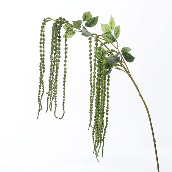 Artificial Hanging Amaranthus Spray Stem Green