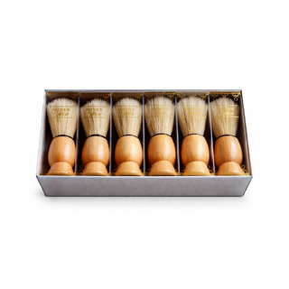 12PCS Wood Wet Shaving Brush Pure Hair Salon Men Gift Bulk Lot