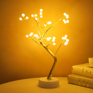 36 LED  Fairy Tree Light Lamp Copper Wire Battery Powered USB