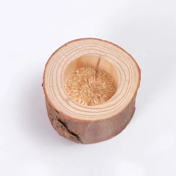 24 x Wooden Candle Tealight Holder