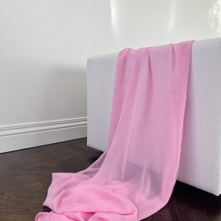 Light Pink Chiffon Fabric Drape 10m