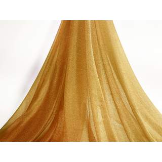 Gold Stretch Chiffon with Glitter 40m