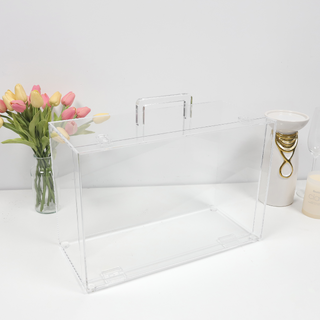 Luxury Clear Acrylic Trunk Christening Gift Box