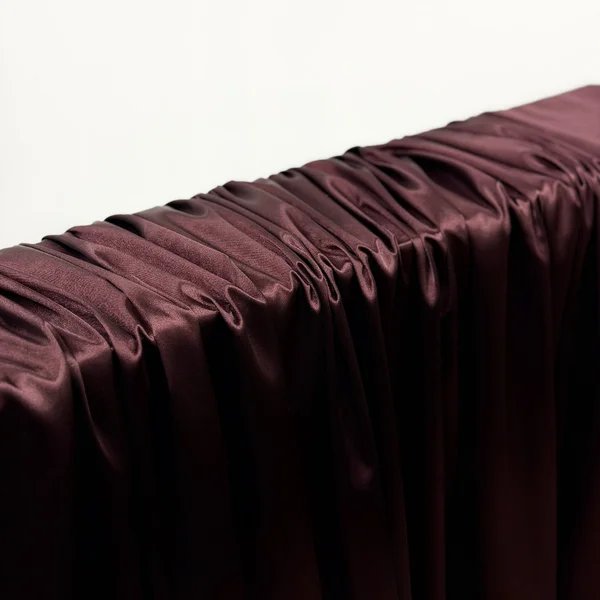 Burgundy Satin Look Event Styling Draping and Table Fabric 3m