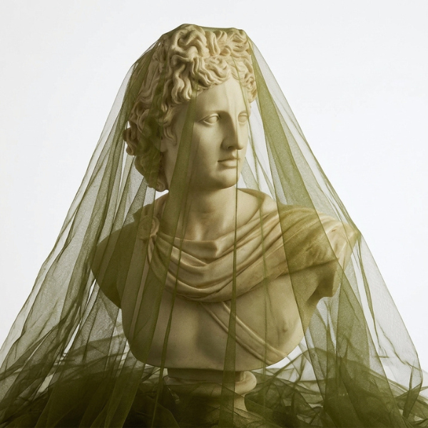 Olive Green Romantic Soft Tulle Fabric Drape 10m