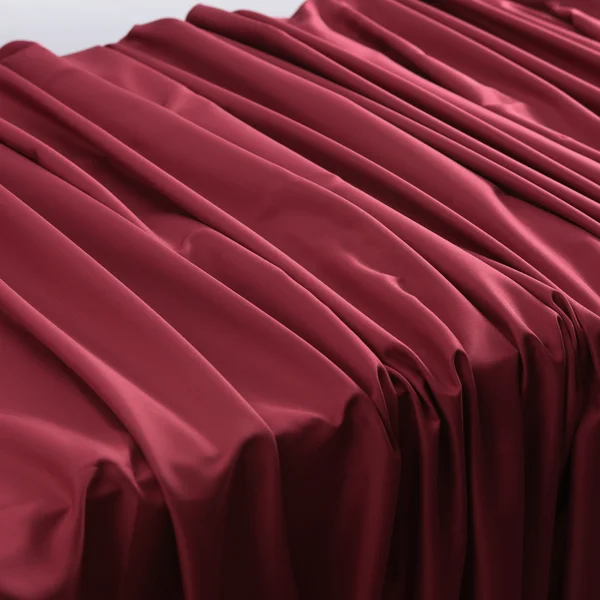 Wine Red Satin Look Event Styling Draping and Table Fabric 3m