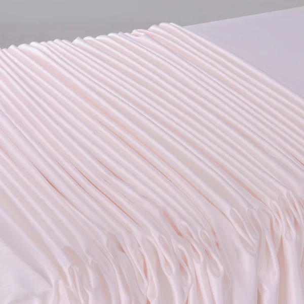 Baby Pink Satin Look Event Styling Draping and Table Fabric 3m