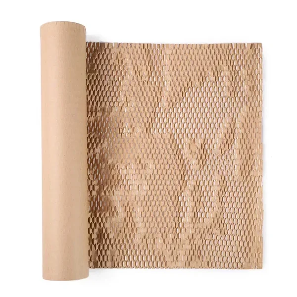 Honeycomb Protective Wrapping Paper Craft Brown 50cm x 50m