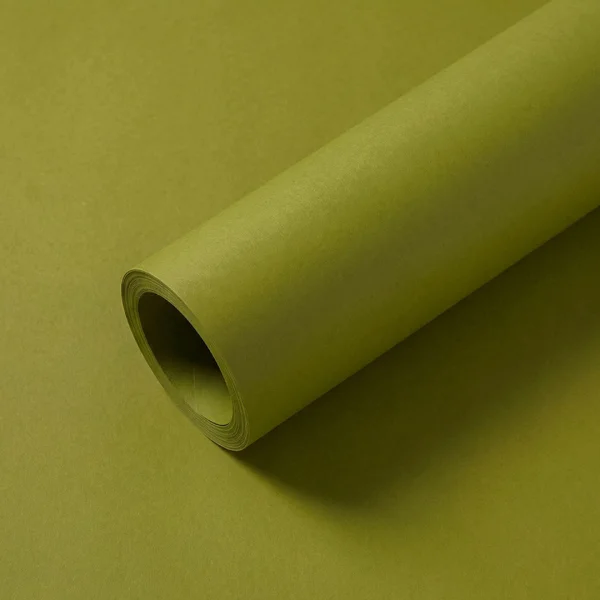 Craft Wrapping Paper Roll 80gsm Olive Green 50cm x 10m