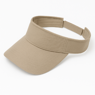Plain Beige Visor Golf Tennis Caps Hat Cap New