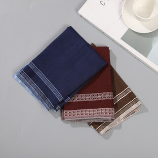 100% Cotton Premium Quality 60pc Men's Business Handkerchief Mixed Color 