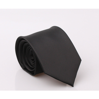 10 x Mens Tie Plain Black Necktie Wedding Business Formal Party Neckwear