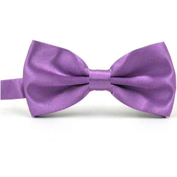 10 x Mens Purple Bow Tie Tuxedo Adjustable Bowtie Wedding Formal Party Neckwear