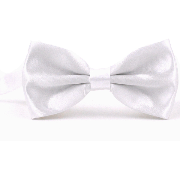 10 x Mens White Bow Tie Tuxedo Adjustable Bowtie Wedding Formal Party Neckwear