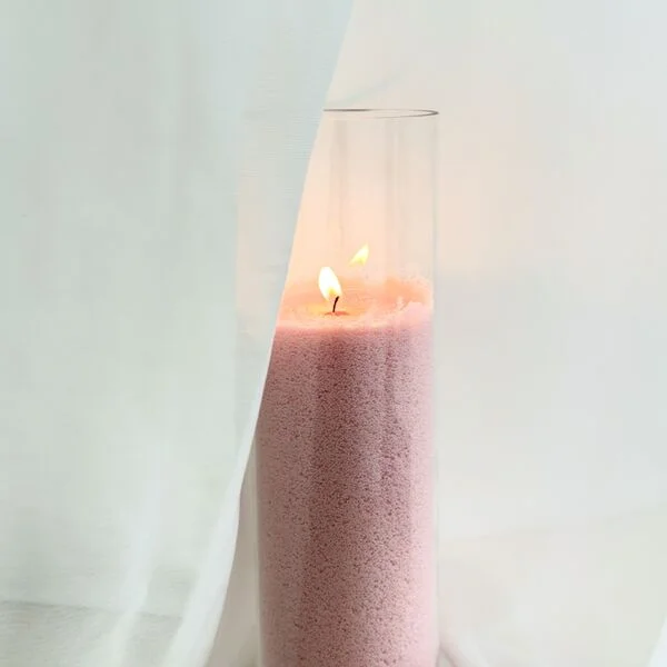 CandleDo Pink Sand Candle Wax 2kg and 10 Wicks