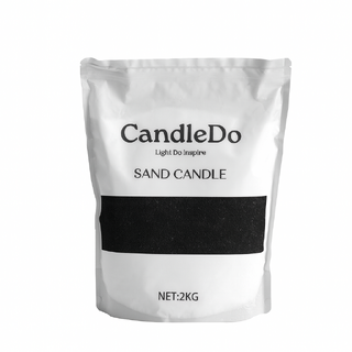10kg Candle Do Black Sand Candle Wax and 50 Wicks