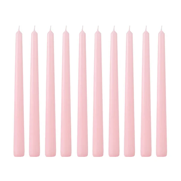 Candle Do 10 x Taper Candle Pink 25cm