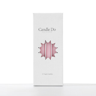 120 x Candle Do Pink Unscented Tapered Taper Candles 25cm Long Wholesale Bulk