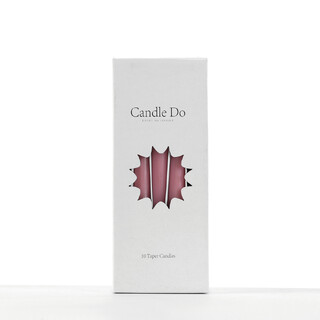 120 x Candle Do Dusty Pink Unscented Tapered Taper Candles 25cm Long Wholesale Bulk