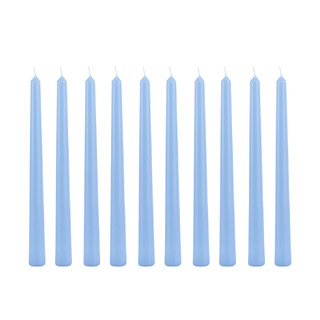 Candle Do 10 x Taper Candle Dusty Blue 25cm